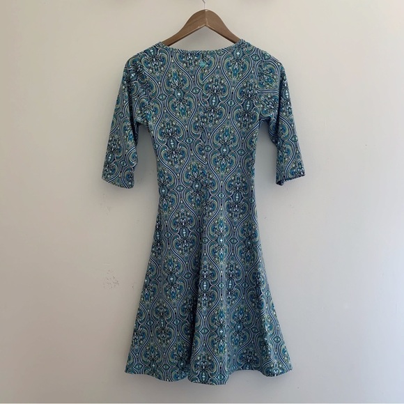Prana Nadia Veeda Dress Small Faux Wrap - Picture 3 of 6